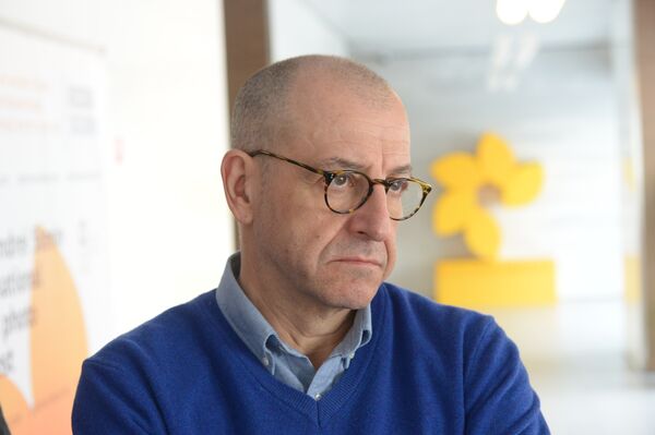 Председатель жюри конкурса имени Андрея Стенина - 2018 Ахмет Сел Председатель жюри конкурса имени Андрея Стенина - 2018 Ахмет Сел - Sputnik Литва