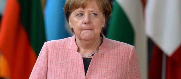 Канцлер Германии Ангела Меркель на саммите ЕС в Брюсселе - Sputnik Литва