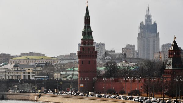 Московский Кремль и Кремлевская набережная, архивное фото - Sputnik Литва