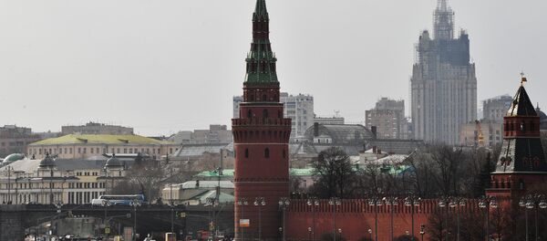 Московский Кремль и Кремлевская набережная, архивное фото - Sputnik Литва