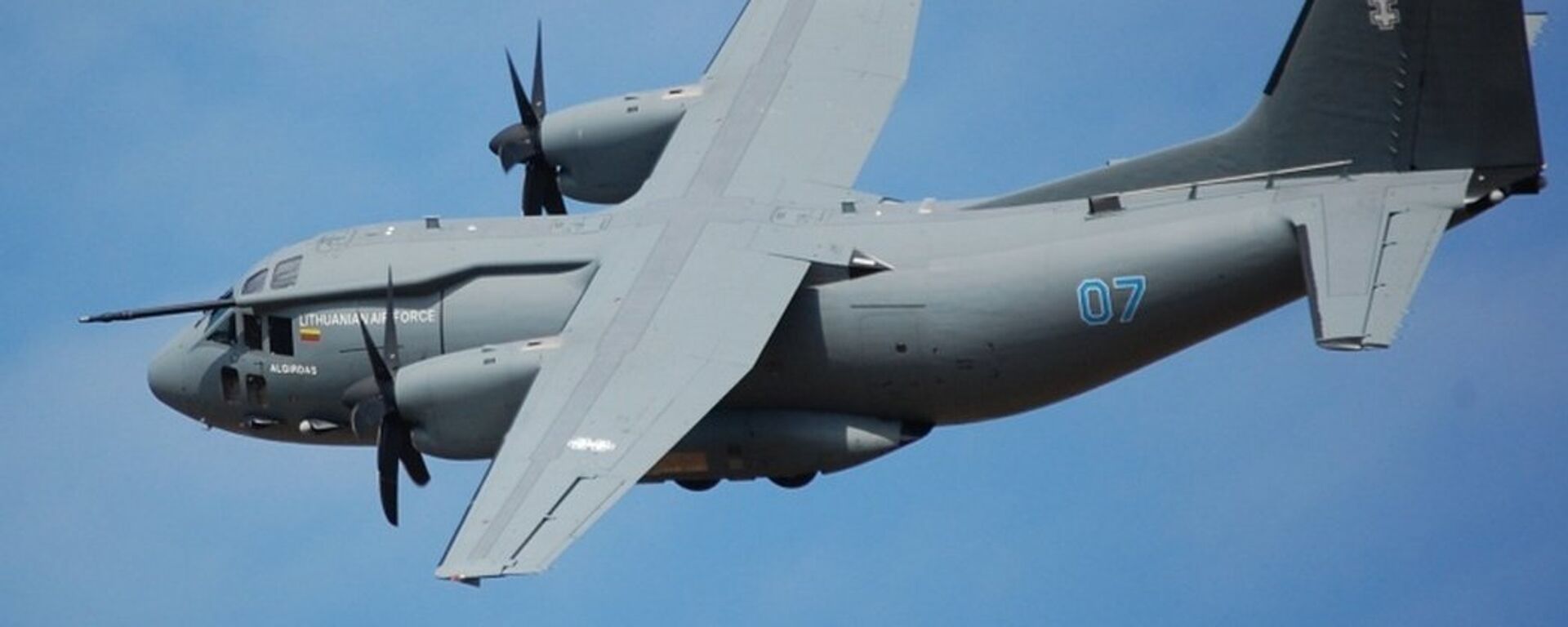 Lietuvos karinis orlaivis Spartan C-27J, архивное фото - Sputnik Литва, 1920, 03.09.2025