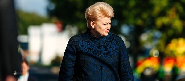 Президент Литвы Даля Грибаускайте - Sputnik Литва