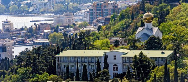 Весна в Крыму, Ялта Весна в Крыму, Ялта - Sputnik Литва