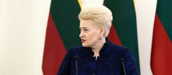 Президент Литвы Даля Грибаускайте - Sputnik Lietuva