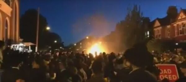 На еврейском празднике в Лондоне прогремел взрыв - Sputnik Литва