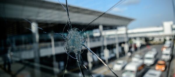 Последствия теракта в аэропорту Стамбула Последствия теракта в аэропорту Стамбула - Sputnik Lietuva
