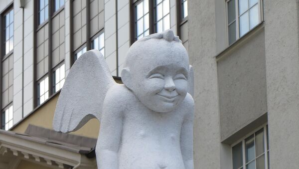 Фигура ангела в Вильнюсе - Sputnik Литва