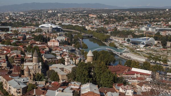 Вид на Тбилиси, архивное фото - Sputnik Литва