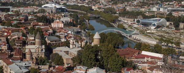 Вид на Тбилиси, архивное фото Вид на Тбилиси, архивное фото - Sputnik Lietuva