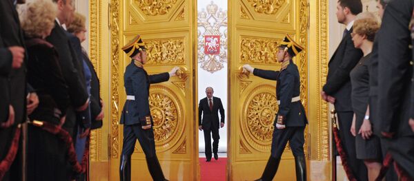 Церемония инаугурации избранного президента РФ В.Путина, архивное фото - Sputnik Литва