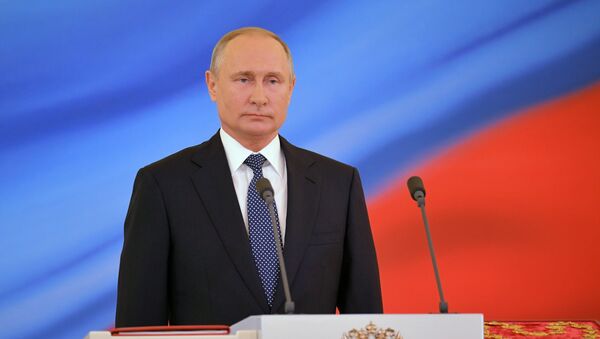 Vladimiras Putinas - Sputnik Lietuva