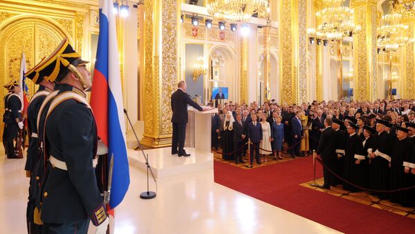 Инаугурация президента России В. Путина - Sputnik Литва
