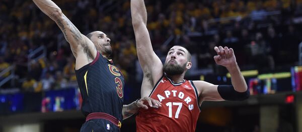 Матч НБА Торонто Рэпторс и Кливленд Кавальерс - Sputnik Литва
