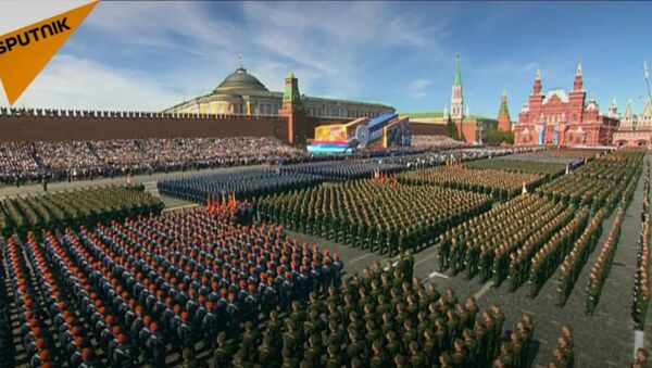 Военный парад в честь 73-й годовщины Победы в Великой Отечественной войне - Sputnik Lietuva