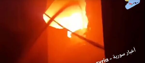 Последствия ракетного удара по Сирии Последствия ракетного удара по Сирии - Sputnik Lietuva