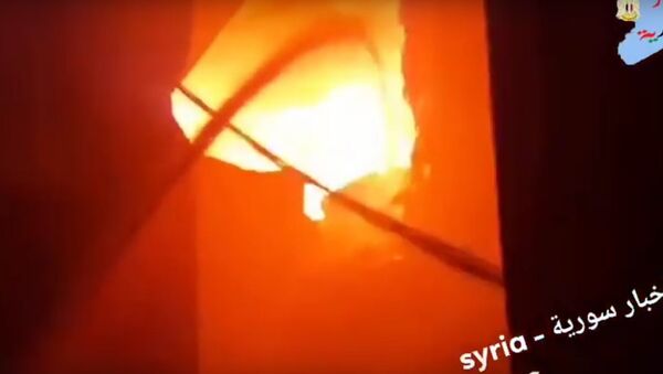 Последствия ракетного удара по Сирии - Sputnik Литва