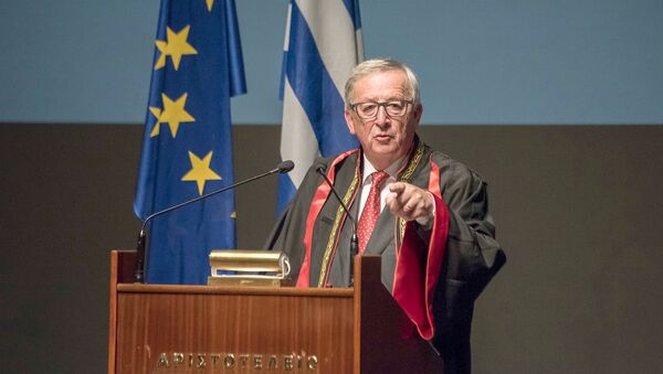 Europos Komisijos pirmininkas Žanas Klodas Junkeris - Sputnik Lietuva