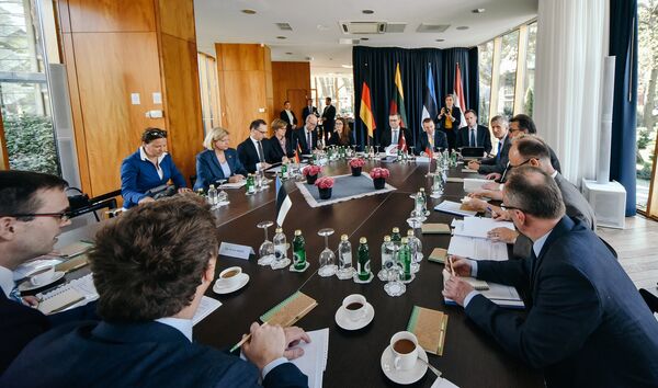 В Паланге состоялась встреча министров иностранных дел стран Балтии и Германии - Sputnik Литва