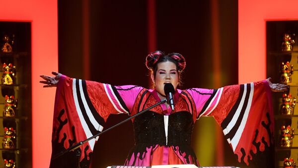 Певица Нетта Барзилай на Евровидении-2018 - Sputnik Литва