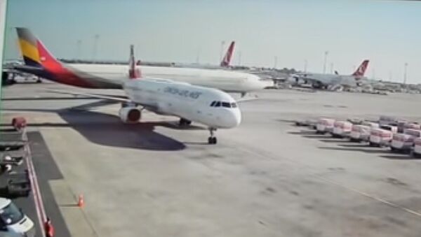 В Стамбуле самолеты врезались на аэродроме - Sputnik Lietuva