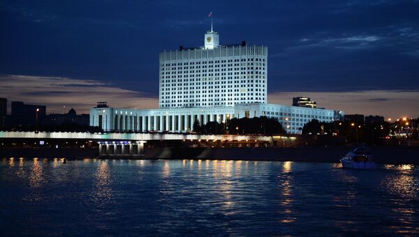 Вид на Дом правительства Российской Федерации, архивное фото - Sputnik Литва