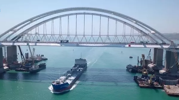 Как строили Крымский мост. Ускоренная видеоверсия Как строили Крымский мост. Ускоренная видеоверсия