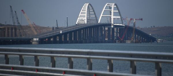 Открытие автомобильной части Крымского моста Открытие автомобильной части Крымского моста - Sputnik Lietuva