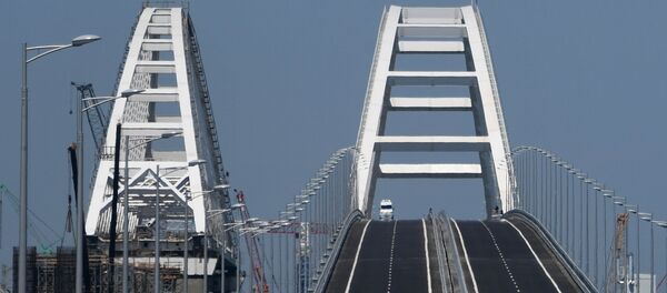 Открытие автомобильной части Крымского моста - Sputnik Литва