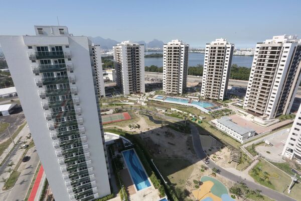 Открытие олимпийской деревни в Рио-де-Жанейро 15 июня 2016 года в Бразилии - Sputnik Литва