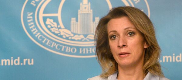 Брифинг официального представителя МИД России М. Захаровой Брифинг официального представителя МИД России М. Захаровой - Sputnik Lietuva