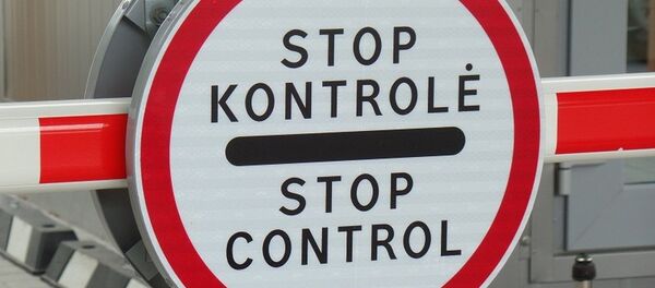 Контроль на границе - Sputnik Литва