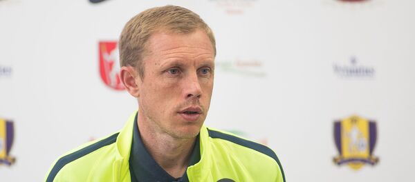 Бывший тренер ФК Тракай Олег Василенко - Sputnik Литва