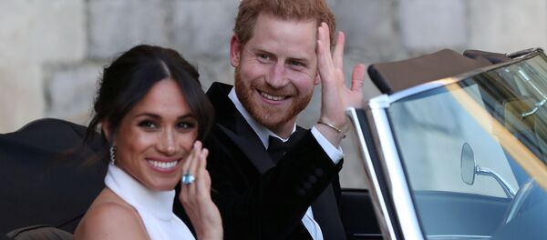 Princo Hario ir Megan Markl vestuvės Princo Hario ir Megan Markl vestuvės - Sputnik Lietuva