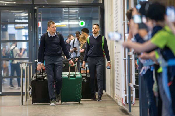 Встреча БК Жальгирис из Белграда - Sputnik Литва