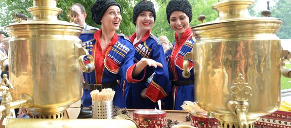 Фестиваль Самоварфест в Москве Фестиваль Самоварфест в Москве - Sputnik Lietuva