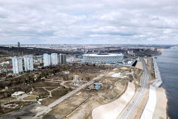 Стадион Волгоград Арена в Волгограде - Sputnik Литва