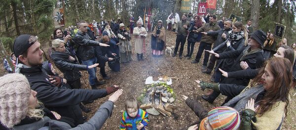 Балтийская религиозная община Ромува Балтийская религиозная община Ромува - Sputnik Lietuva