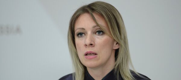 Регулярный брифинг директора департамента информации и печати министерства иностранных дел РФ Марии Захаровой Регулярный брифинг директора департамента информации и печати министерства иностранных дел РФ Марии Захаровой - Sputnik Lietuva