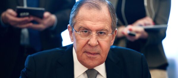 Встреча С.Лаврова с делегацией Всемирной федерации торговых палат Встреча С.Лаврова с делегацией Всемирной федерации торговых палат - Sputnik Lietuva