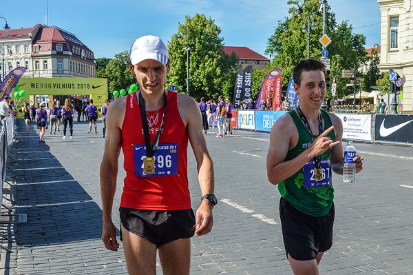 Забег по улицам Вильнюса в рамках Дня спорта We Run Vilnius 2018 - Sputnik Литва