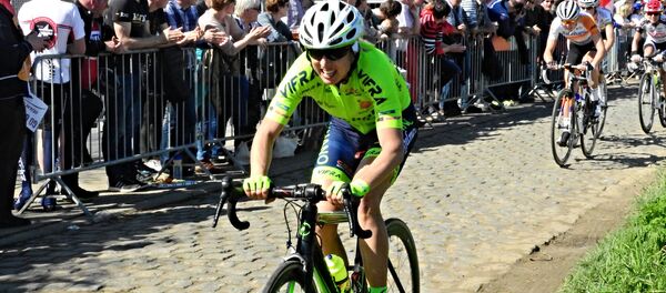 Литовская велогонщица Раса Лелейвите, архивное фото - Sputnik Литва