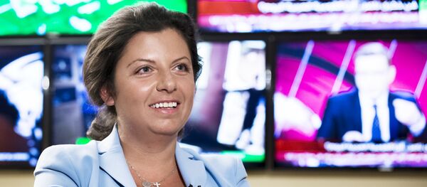 Главный редактор телеканала RT и МИА Россия сегодня Маргарита Симоньян Главный редактор телеканала RT и МИА Россия сегодня Маргарита Симоньян - Sputnik Lietuva