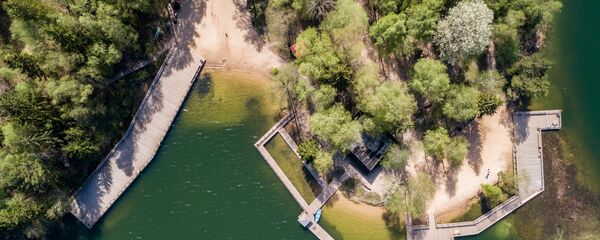 Зеленые озера в Вильнюсе Зеленые озера в Вильнюсе - Sputnik Lietuva