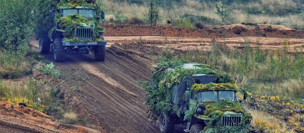 Военные учения в Ленинградской области Военные учения в Ленинградской области - Sputnik Литва