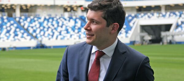 Губернатор Калининградской области Антон Алиханов Губернатор Калининградской области Антон Алиханов - Sputnik Lietuva