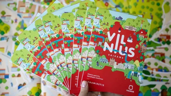 Žemėlapis-žaidimas Vilnius vaikams - Sputnik Lietuva