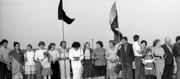 Baltijos kelio dalyviai Baltijos kelio dalyviai - Sputnik Lietuva