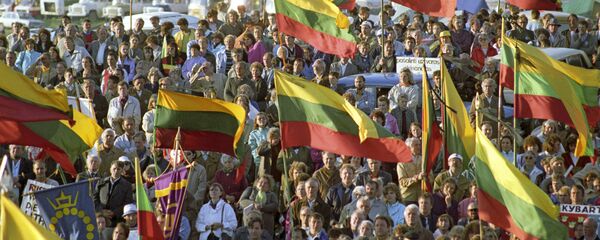 Мероприятия, организованные общественно-политической организацией Саюдис, архивное фото - Sputnik Литва
