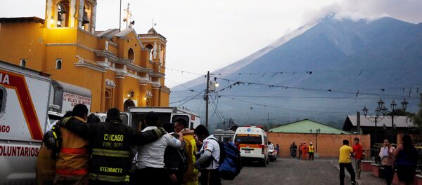 Ugnikalnio išsiveržimas Gvatemaloje - Sputnik Lietuva
