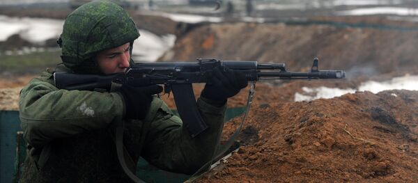 Военные учения в Ростовской области Военные учения в Ростовской области - Sputnik Lietuva